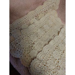 Lot Of 3 Vintage Handmade Crochet Placemats